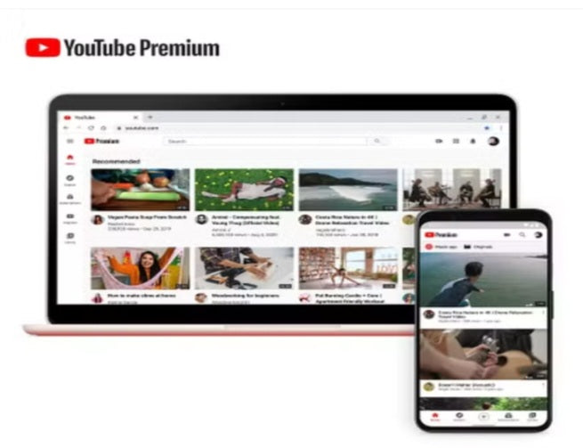 YouTube 1 rok Premium